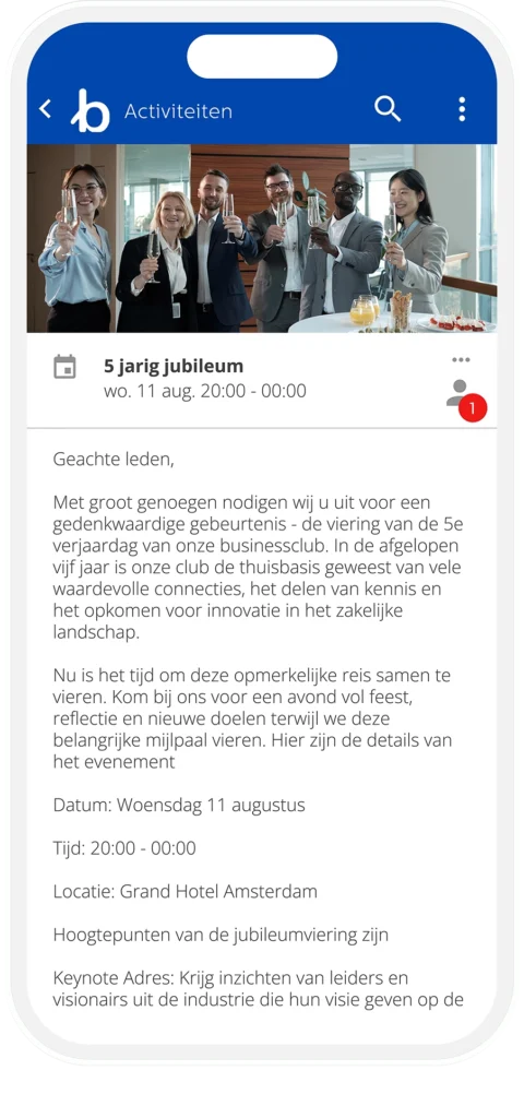 Applicatie Bundeling - Activiteiten